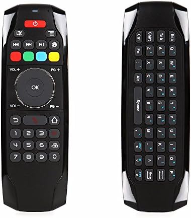 Air Remote Control, PTVscreen 2.4G Mini Wireless Keyboard &amp; Mouse with Built-in Battery