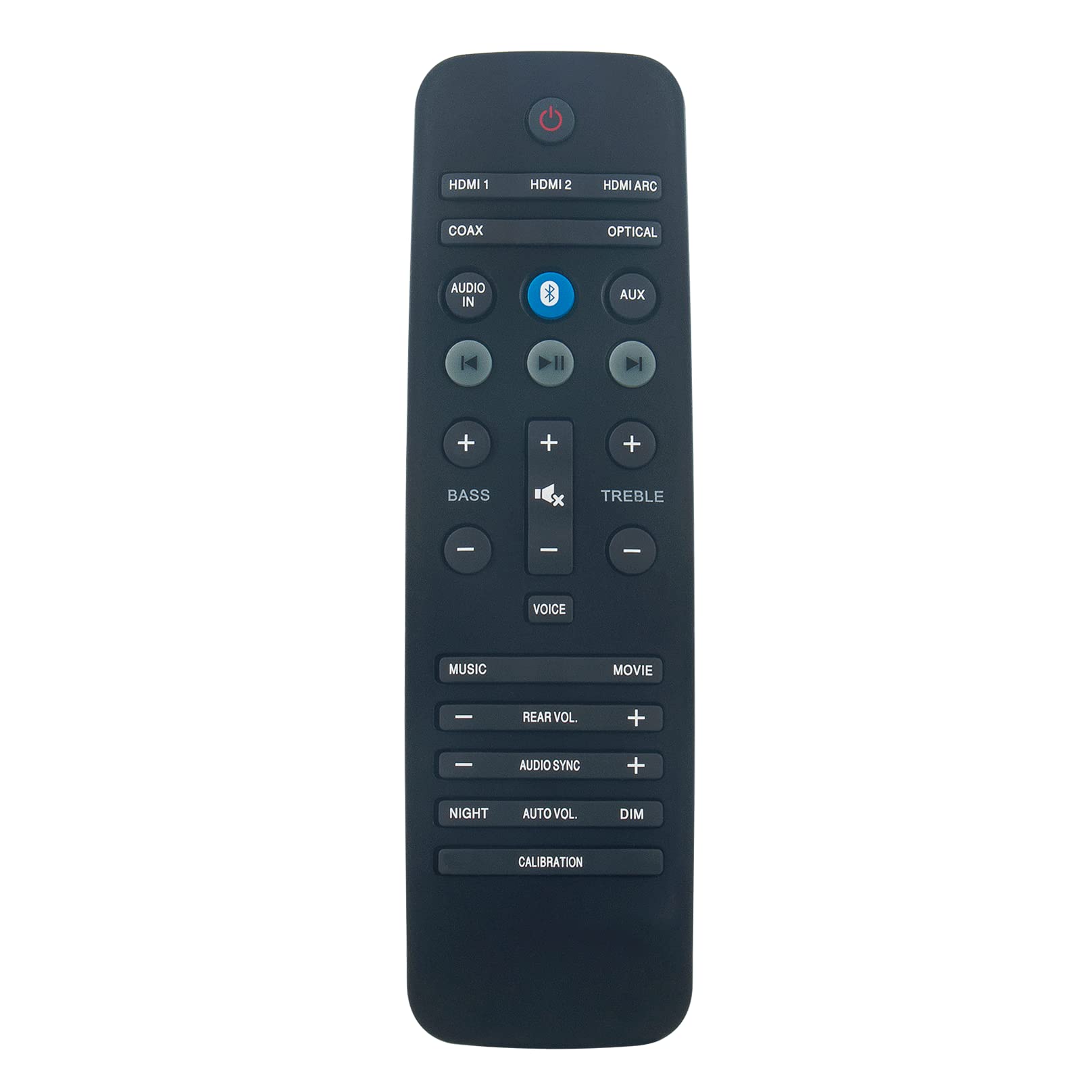 VINABTY B5 Replacement Remote Control Compatible with Philips Fidelio Soundbar Speaker remote B5/37 B5/79 B5/12