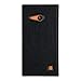 kwmobile Flip Case Compatible with Nokia Lumia 730/735 - Book Style Protective Front Flip Cover Smartphone Case - Black