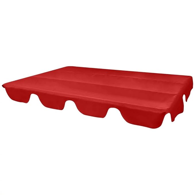Festnight- Ersatzdach Sonnendach Schaukeldach 249 x 185 cm für Gartenschaukel Universal Hollywoodschaukel Polyester Schaukel 