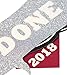 33 Ct Glitter Graduation Photo Booth Props - Party Supplies Decorations - Mortarboards Diplomas Ornaments