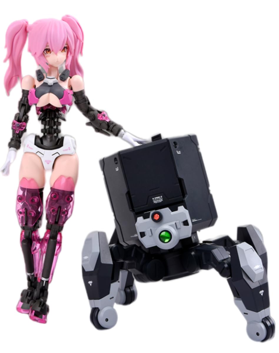 HiPlay Nuke Matrix Plastic Model Kits: Cyber Forest Fantasy Girls, Remote Attack Battle Base Info Tactician, Lirly Bell, Mecha Musume, Anime Style 1:12 Scale Collectible Action Figures (60050)