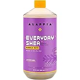 Alaffia Bubble Bath for Women, Lavender – Everyday Shea Butter Formula with Wild Yam, 32 Fl Oz