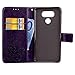 LG G6 Case, Mellonlu Premium PU Leather [Card Slots] [Wrist Strap] Flip Fold Wallet Case Cover for LG G6