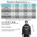 BINACL Men's Winter Jacket,Thicken Quilted Hooded Padded Down Alternative Puffer Coat