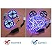 WenTop Led Light Strip Kit with DC12V UL Listed Power Supply SMD 5050 32.8 Ft (10M) 300leds RGB 30leds/m and 44 Key Ir Controller Kitchen Bedroom Sitting Room, TV Backlighting, Bedroom, Bed and More