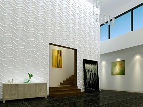 Amazon Com 3d Decorative Wall Panels Paintable Plant Fiber Design Textured Eco Friendly Modern Wall Decor For Tv Walls Bedroom Living Room Sofa Home Improvement
