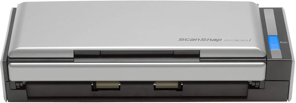 ScanSnap S1300i Portable Duplex Document Scanner for Mac PC