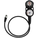 XS Scuba QuikVu Imperial Console - Pressure and Compass
