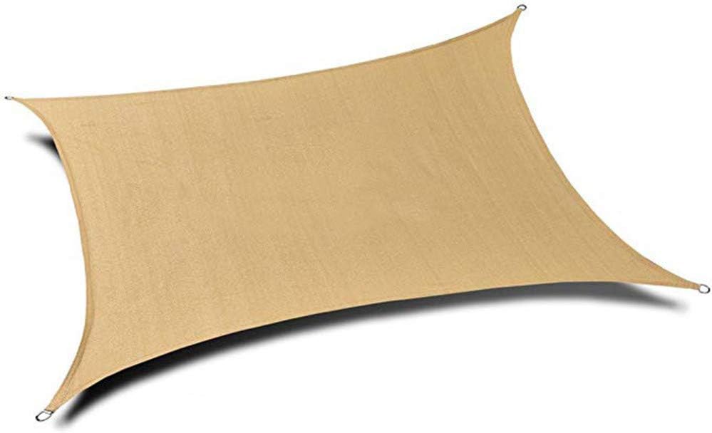Flowing water Rectangular 90% UV-Blocking Sun Shade Sail Shade Net with Grommets for Plant Cover, Greenhouse, Top Shade Cloth Quality Panel,5mx5m