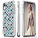 DOUJIAZ iPhone XR Case, Flashing Mermaid Scale Pattern Hybrid Hard Back Soft TPU Raised Edge Shock Absorption Protective Case for iPhone XR 6.1 inch (2018) -Shiny Scales