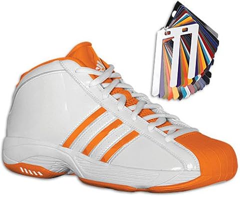 Amazon.com | adidas Men's Promodel 2G7 ( sz. 10.0, White/Orange/White ) | Shoes