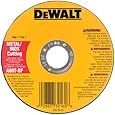 DeWalt DW8723 4-Inch Cutting Wheel - 1/16-Inch Thick For Aggressive Metal Cutting