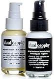DualCare Acne Treatment System: Organic Tea Tree Oil and 3% Benzoyl Peroxide Lotions.