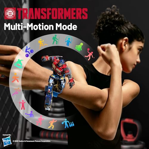 Transformers Reloj Inteligente Niños Hombre Mujeres, 1.83'' HD IP68, Llamadas-Bluetooth, con el Asistente de Voz, Monitoreo de Salud Calorías Sueño Podómetro, Música Notificaciones de Mensajes, Azul