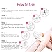 Permanent IPL Hair Removal Device for Women and Men Qmele 500,000 Flashes Home Use Hair Removal for Face, Armpits, Arm, Chest, Back, Bikini Line and Legs