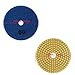 Luomorgo 4 inch Grit 50 Diamond Wet Dry Polishing Sanding Grinding Pads (10+1) pcs