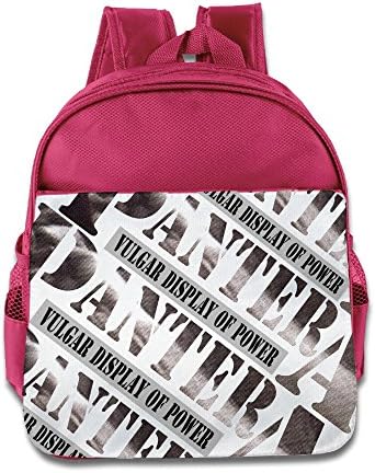 ZMILY Personalized Pan Tera Vulgar Display Of Power Teenager School Bag For 1-6 Years Old Pink