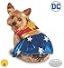 DC Comics: Wonder Woman Pet Costume for For Dogs or Cats by Rubies, Small