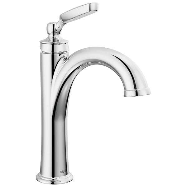 DELTA WOODHURST CHROME BATHROOM FAUCET 1 HOLE, SINGLE...