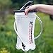 Kleemont Hydration Bladder, 2 Liter Leak Proof Water Reservoir, White Color Military Water Storage Bag, TPU Made BPA Free, Hydration Backpack Replacement, for Hiking Biking Climbing Cycling Running