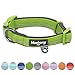 Blueberry Pet Adjustable Dog Collar, Soft & Safe, 3M Reflective, Neoprene Padded, Green Dog Collar, Dog Collars for Medium Dogs, Small Dog Collar, Eco-Friendly, Perfect for Pet Lovers & Owners