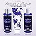 Gifts for Adults, Bath and Body Gift Set For Women – Lavender & Jasmine Home Spa Set With Double Sized Bath Bombs, Body Lotions, Bath Soap, Bubble Bath, Reusable Travel Cosmetics Bag & More