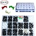 Auto Clips Car Retainer Clips Push Type Retainer Clips Tailgate Handle Rod Clip Pin Rivets Fasteners Kit Auto Door Trim 429 Pcs Panel Clip 20 Most Popular Sizes for GM Ford Toyota Honda Chrysler