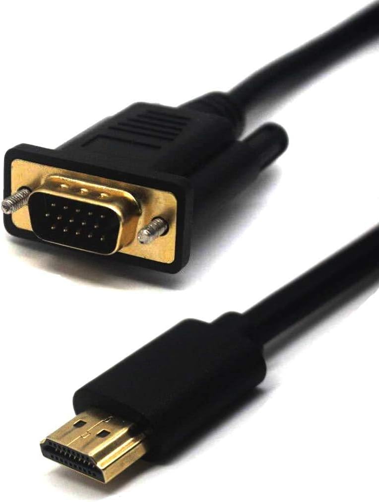 LOKEKE HDMI to VGA Cable With IC,Gold-Plated 1080P HDMI Male to VGA Male 4K Surported,No Sound Transfer(16.4FT, 5M) - Image 5