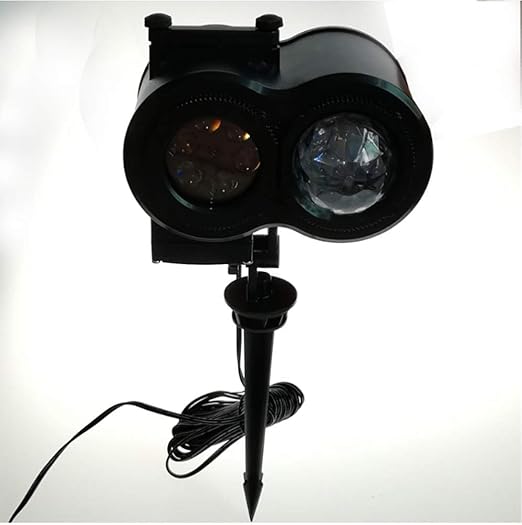 Y-YT Proyector Navidad LED Tatuaje de Doble cañón de LED ...