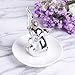 HOME SMILE Silver Elephant Ring Holder for Jewelry,Engagement Wedding Christmas Birthday Gifts