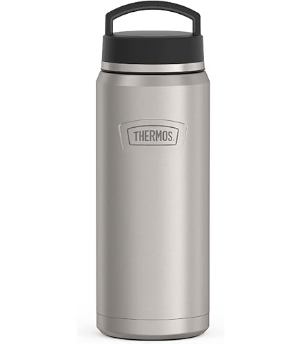 Matte Stainless -32 oz Stainless Water Bottle w/Screw Top : Amazon