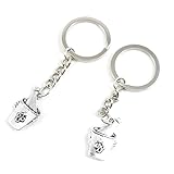 1 PCS Antique Silver Keyrings Keychains Key Ring