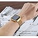 bayite Replacement Accessory Steel Frame for Fitbit Blaze Smart Watch Gold
