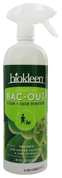 BIO KLEEN BAC OUT CLEANER SPRAY FOAM ACT3