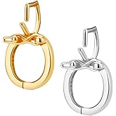 PH PandaHall 2pcs 925 Sterling Silver Enhancer Clasps, Jewelry Clasps Connector Bracelet Extension Clasp Pendant Bail Double Open Clasps for DIY Jewelry Findings Crafts Making, Golden/Silver