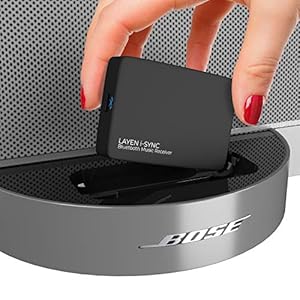 LAYEN i-SYNC Bose Bluetooth-ontvanger 30-pins adapter – Audio-dongle voor Bose SoundDock en andere hifi-, stereo- en 30…
