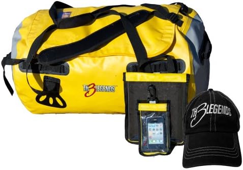 Th3LEGENDS Water Proof Gear Bag Value Pack, Yellow, One Size