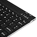 BoxWave Keyboard Compatible with Nabi Big Tab HD20 - SlimKeys Bluetooth Keyboard, Portable Thin with Chiclet-Style Keys - Jet Black