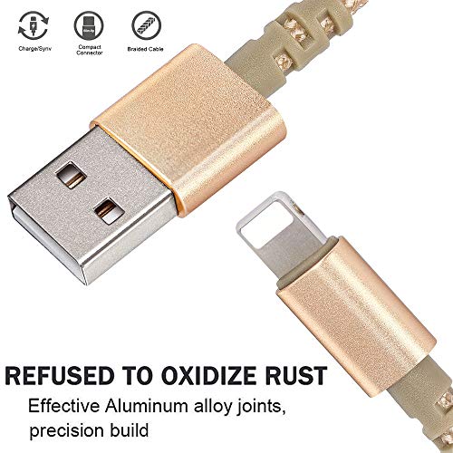 iPhone Charger,Maitron 3PACK 6FT Nylon Braided Charging Cable Cord USB Cable Charger Compatible with - //medicalbooks.filipinodoctors.org