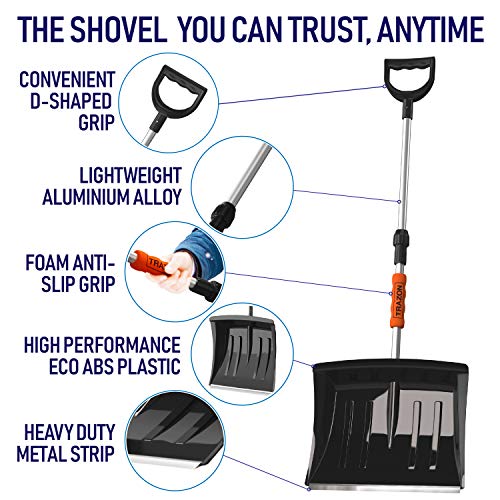 Snow Shovel for Driveway Car Home Garage Portable Folding Snow Shovel
