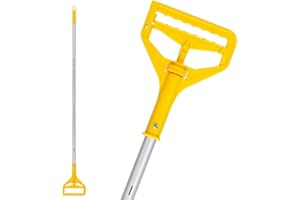 KeFanta 60 Inch Mop Handle Commercial Heavy Duty,Industrial Mop Stick Replacement Quick Change,Wet Mops Head Replacement Hold