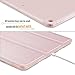 Infiland New iPad 9.7 2018 2017 Case - Shockproof Smart Slim Case with Flexible Soft TPU Back Protector Cover for Apple iPad 9.7 Inch 2018 2017 Released (Auto Wake / Sleep), Rose-Gold
