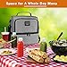 YAKAON Premium Lunch Bag, Insulated Leakproof Lunch Box Durable Portable with 2 Separated Compartments for Kids Girls Boys Women and Men Perfect for Work/School/Travel