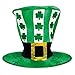 St. Patrick's Day White & Green Oversized Hat - 17