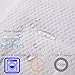 BINO 'Belgian' Fabric Shower Curtain - 70
