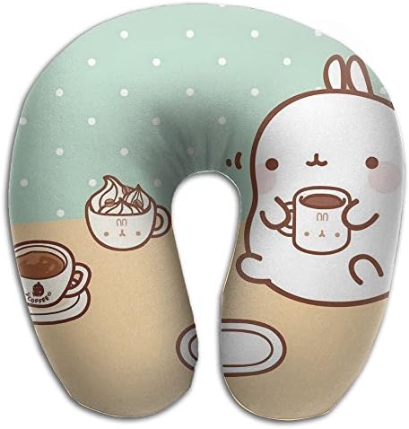 Molang 3D Cotton Super Soft Cloth Cover Combined Ergonomic Design Soft And Smooth Featuring A U-type Structure Release Neck And Shoulder Tension