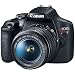 Canon T7 EOS Rebel DSLR Camera with EF-S 18-55mm f/3.5-5.6 is II and EF 75-300mm f/4-5.6 III Lens Plus Double Battery Accessory Bundlethumb 3