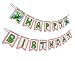The Wonderful Wizard of Oz Happy Birthday Party Banner Decoration (Includes 23ft Ribbon)