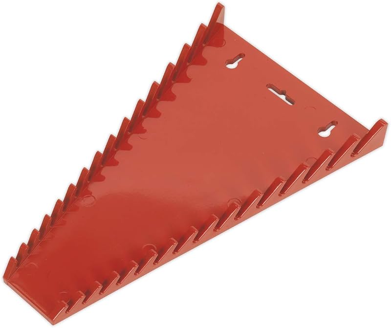 Sealey WR05 Spanner Rack 15 Spanner Capacity Wrench Holder Organizer